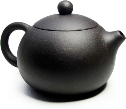 Teapot Chinese Gongfu Tea Genuine Black Sand Heijingan Tea Xishi Pots (9.5Oz/280Cc)