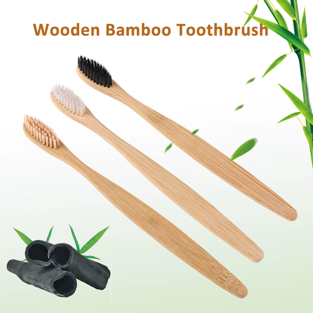Eco Friendly Bamboo Soft Fibre Toothbrush