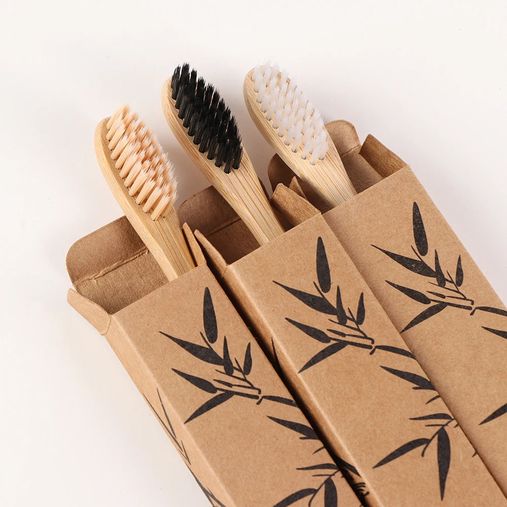 Eco Friendly Bamboo Soft Fibre Toothbrush