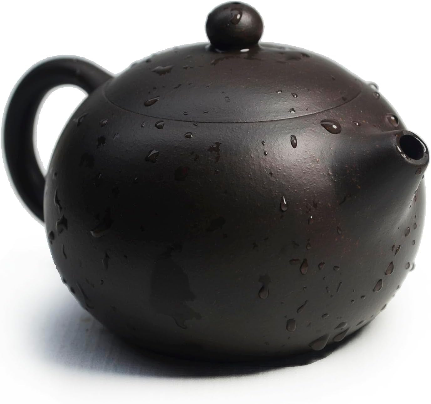 Teapot Chinese Gongfu Tea Genuine Black Sand Heijingan Tea Xishi Pots (9.5Oz/280Cc)
