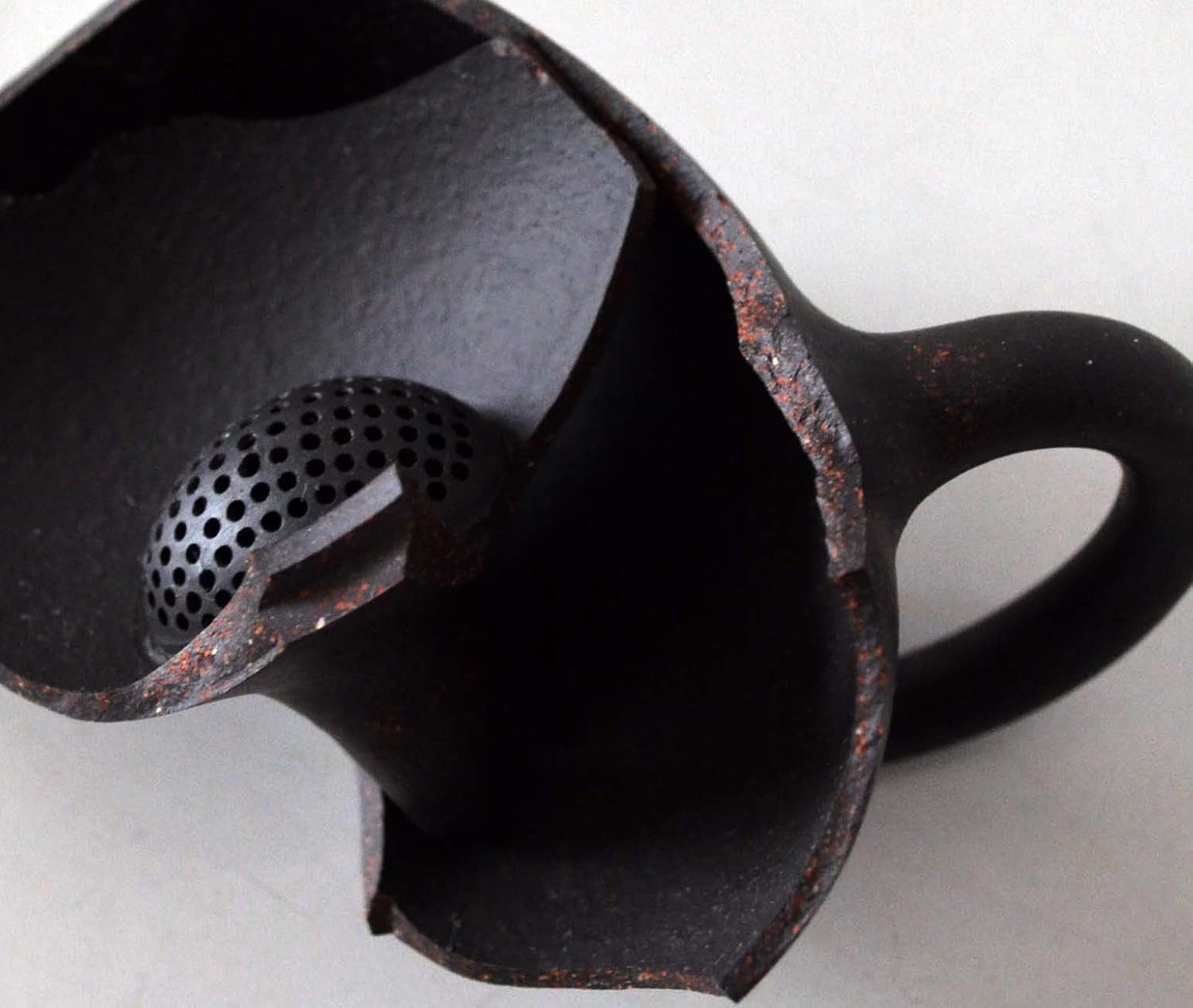 Teapot Chinese Gongfu Tea Genuine Black Sand Heijingan Tea Xishi Pots (9.5Oz/280Cc)
