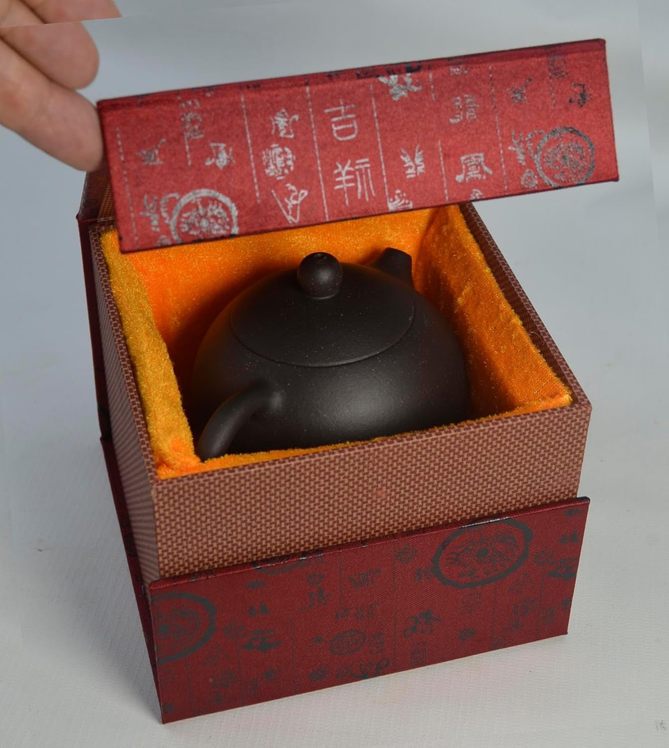Teapot Chinese Gongfu Tea Genuine Black Sand Heijingan Tea Xishi Pots (9.5Oz/280Cc)